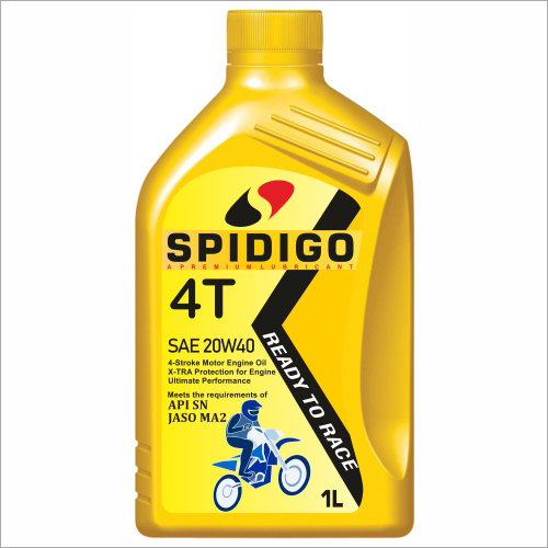1 लीटर 4 स्ट्रोक इंजन ऑयल का उपयोग: बाइक