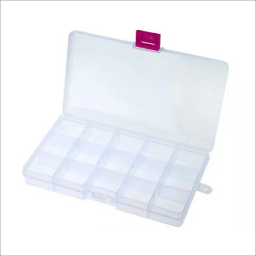 15 Grids Multipurpose Storage Box - Durable Plastic | Organize Screws, Coins, Earrings, Medicines, Key-chains & Essential Small Items