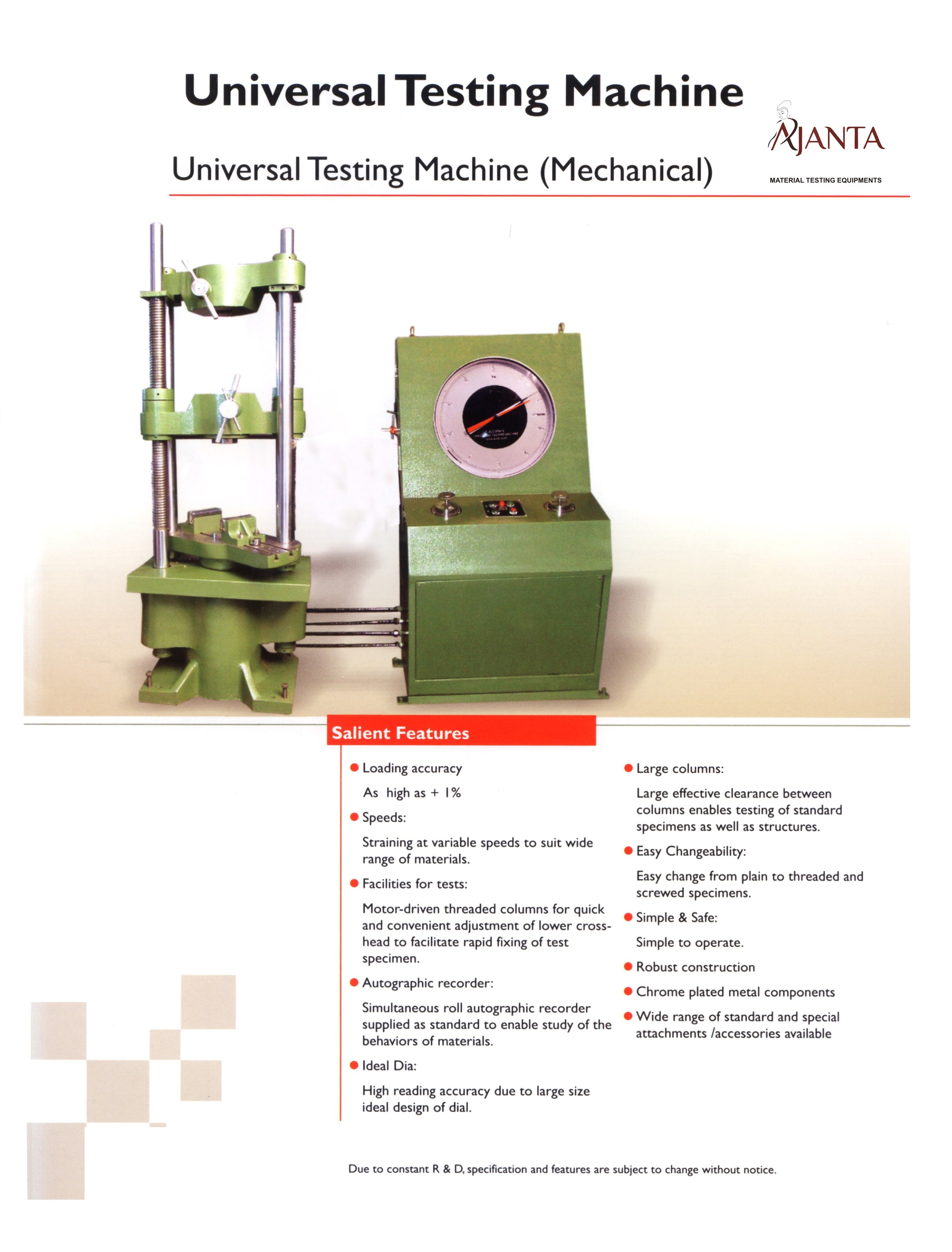 Universal Testing Machine - Stainless Steel, 220-380v, 20-50kg | Complete Solutions For Tension, Compression, Bending, Shearing Strength