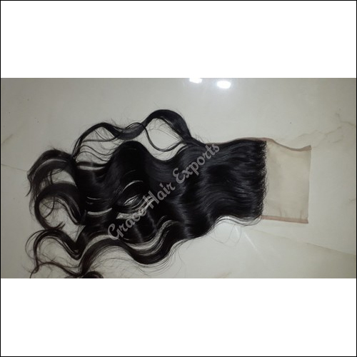 Black Free Part Transparent Lace Closure