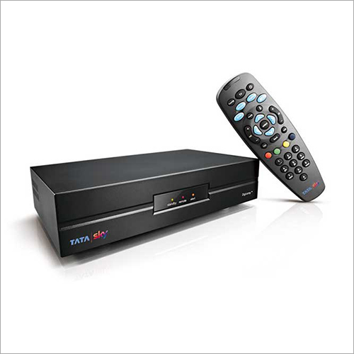 Tata Sky SD Set Top Box - Aluminum & Mild Steel Body | High Speed, Compatible with All TVs, Multiple Entertainment Channels