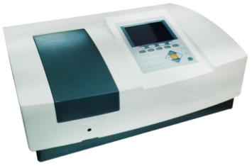 Spectrophotometer Uv Double Beam - Wavelength Range 195-1000nm, Automatic Photometric Display Range -0.3-3.0a, 0-200%t | Versatile, Rugged, Easy Operations, Complete Accuracy