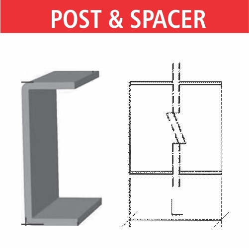 Metal Beam Crash Barriers - Metal, 4000mm Effective Length, Silver Color | Galvanized, Manual For Road And Highway Use, High Safety Standards