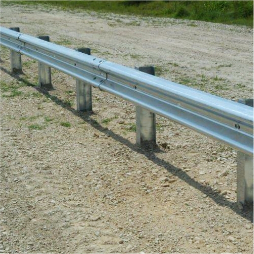 Expressway Barriers - Metal W-beam & Thri-beam Specifications | Galvanized, 4000mm Length, Silver Color, Road & Highway Use