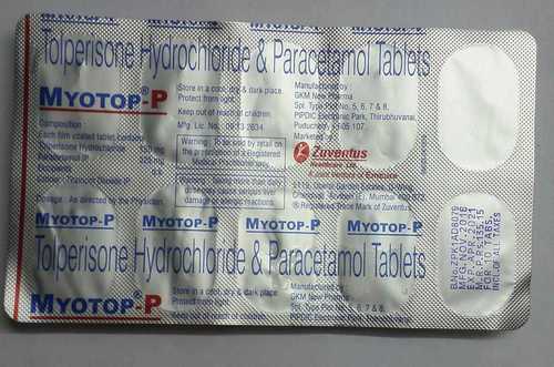 Tolperisone Hydrochloride Paraceatmol Tab Specific Drug