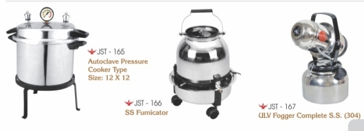 Autoclave - Stainless Steel, Size 12 X 12 | Features: Durable, Efficient, Reliable, Sterilization, Pressure Range: 15-100 Psi, Temperature Range: 100-134â°c