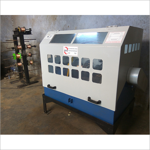 White /Blue Wire Bunching Machine
