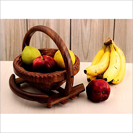 Wooden Fruit Basket