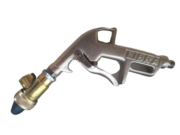 Sand Blasting Gun - Durable Silver Portable Spray Gun | Easy To Operate, Strong Hydraulic Power