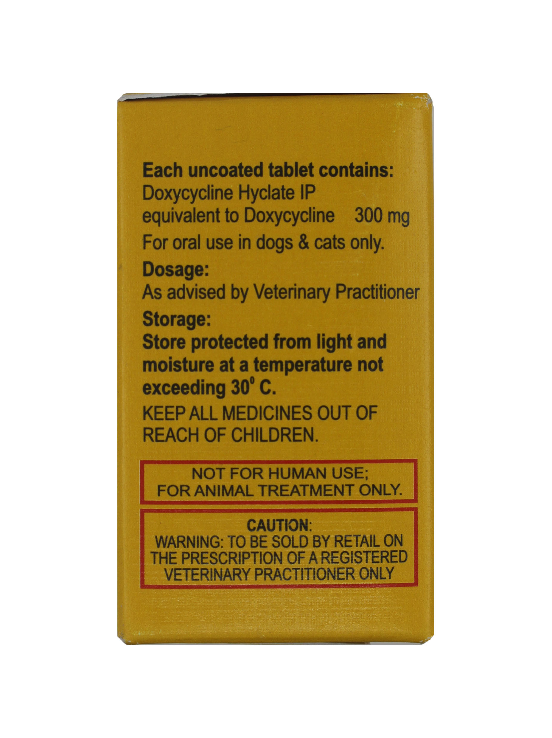 Dr Doxy 300mg-doxycycline Hyclate Ingredients: Chemicals