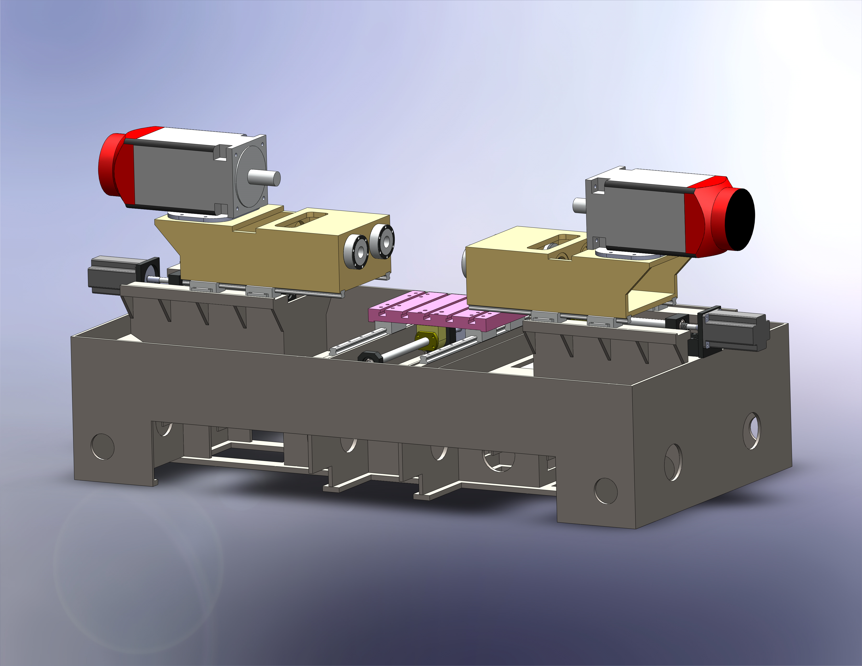Duplex Machine - Electric, Horizontal, 8000 Rpm Spindle Speed | Low Heavy Duty Structure, Four Spindle Head, Dual Cnc Systems, High Speed Turning, Unattended Operations