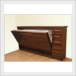 Wall Mount Horizontal Single Bed Carpenter Assembly