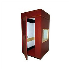 Sound Proof Booth - Metal and Other Materials, Ventilated Design with Excellent Strength and Long Life, Reduces Noise Efficiently