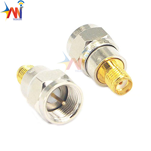 Adapter SMA Female to F Male - Metal, Standard Size 1-100 Grams | Rust-Proof, Ideal for Industrial Applications