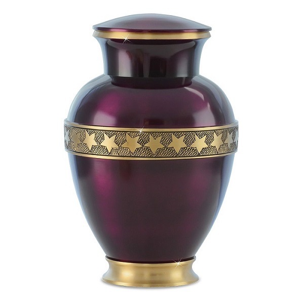 Black Gorgeous Dover Urn
