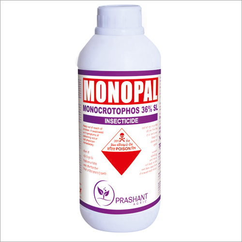 Monocrotophos Insecticide - 36% Active Ingredient, Liquid Formulation | Biological Pesticide with Long Shelf Life and Customizable Packaging Options