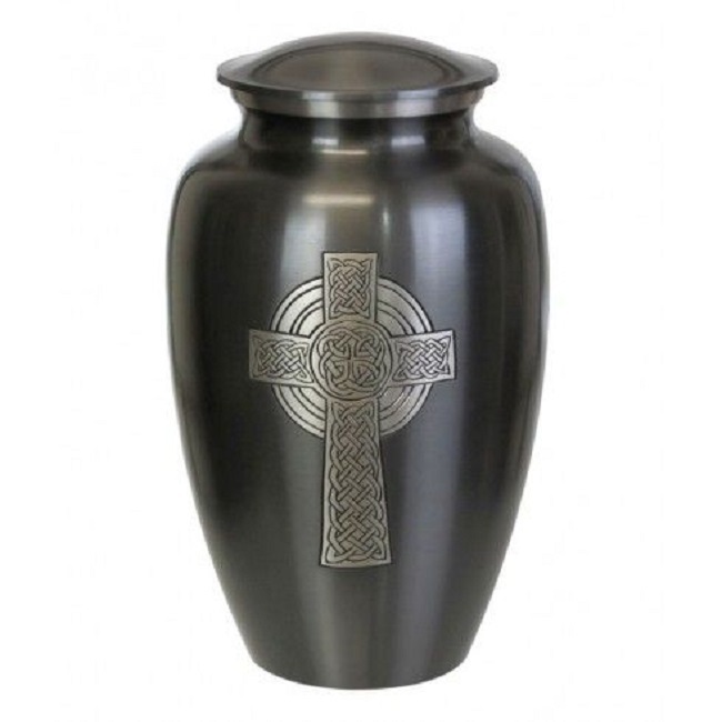 Gorgeous Golden Eagle Brown Urn