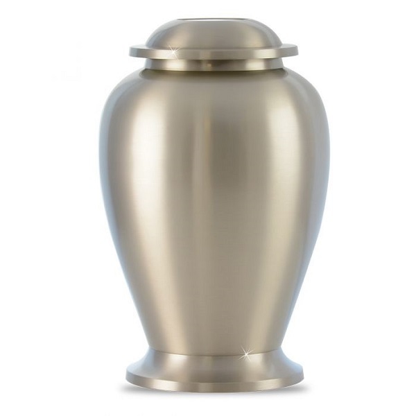 Black & Blue Large Golden Designer Brass Urn