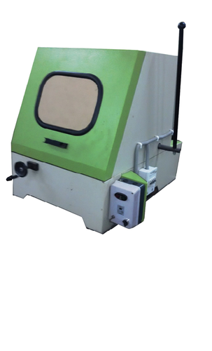 मेटलोग्राफिक एब्रेसिव कट ऑफ मशीन आयाम (एल* डब्ल्यू* एच): 500 X 280 X 600 मिलीमीटर (मिमी)