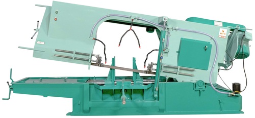 अच्छी गुणवत्ता वाली क्षैतिज धातु काटने वाला बैंड सॉ मशीन- Sm600