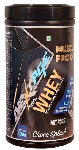 नेक्सटेज मसल प्रो गोल्ड 400 ग्राम डोज़ फॉर्म: पाउडर