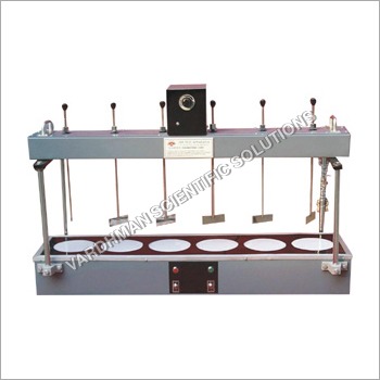 Jar Test Apparatus Equipment Materials: Stainless Steel