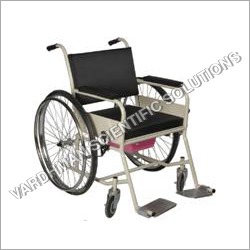 Foldable With Commode Wheel Chair Foot Rest Material: Pvc