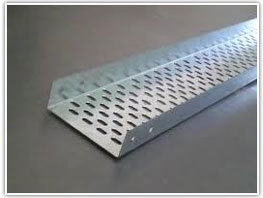 Gi Perforated Cable Tray - Aluminum, Length 1 Meter, Width 100-1100 Mm, Side Rail Height 40-100 Mm, Thickness 5-10 Mm, Galvanized Finish