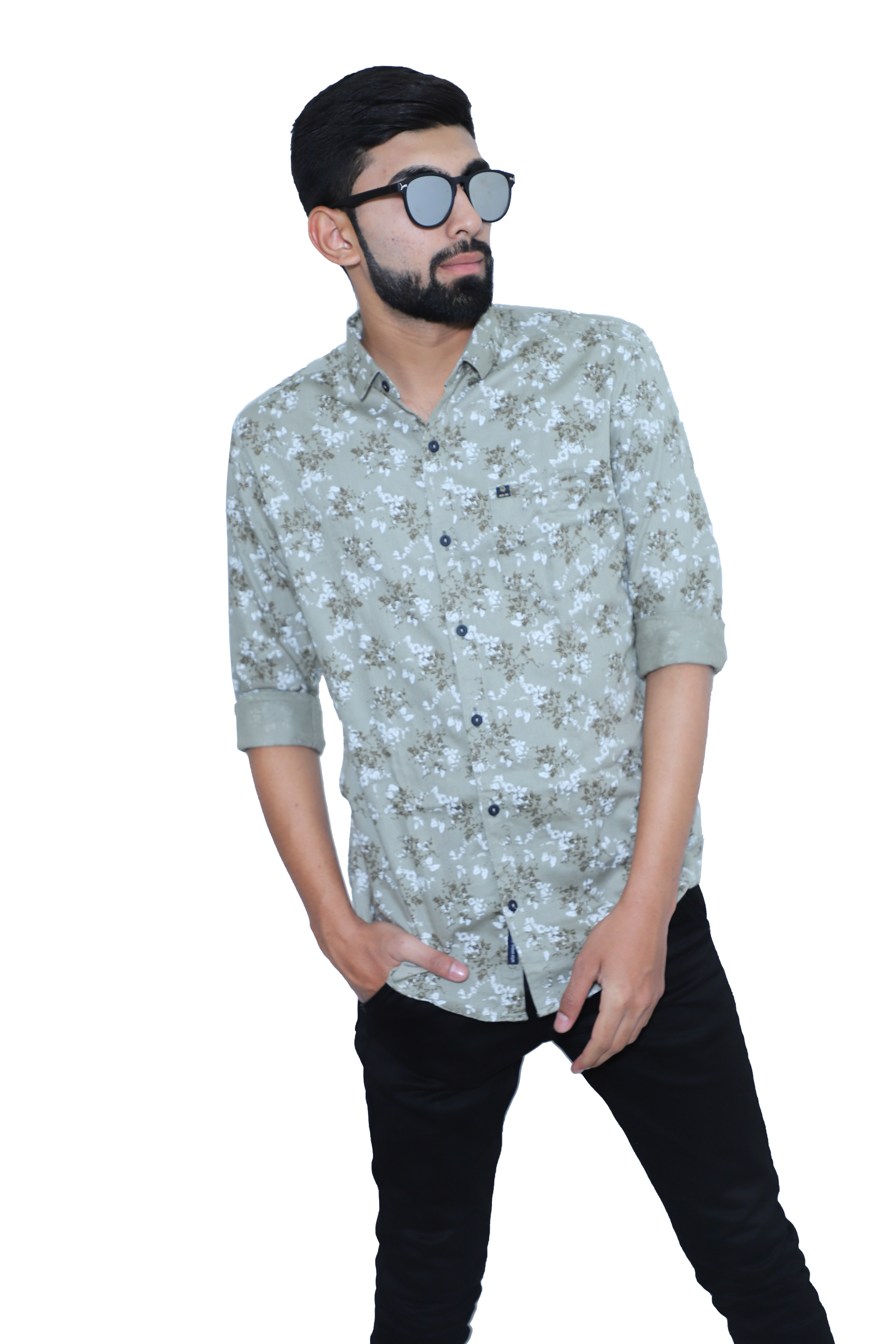All Size Pure Cottone Printed Casual Shirts Recommended For: Use Only Mem