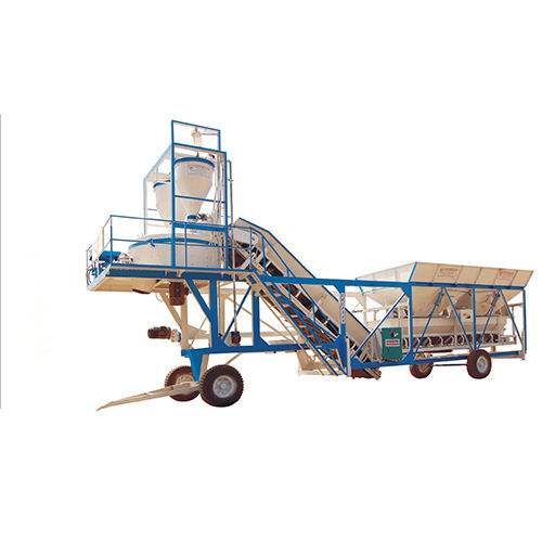 Pan Mixer Concrete Batching Machine