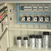 Multiple Components Power Factor Capacitor Panel