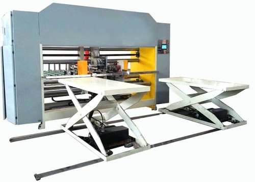 Double Servo Carton Box Stitching Machine Electric Driven Semi Automatic Grade Box Size: Customized