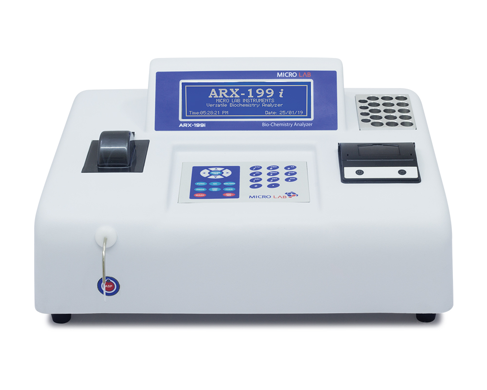 Semi Auto Biochemistry Analyzer - Maximum Power 80w, Dimensions 40cm X 32cm X 16cm, White Design | User-friendly Software, 2000 Test Results Storage, Fast Thermal Printing