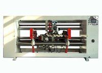 Double Servo Carton Box Stitching Machine , Semi - Auto Corrugated Stitching Machine Box Size: Customized