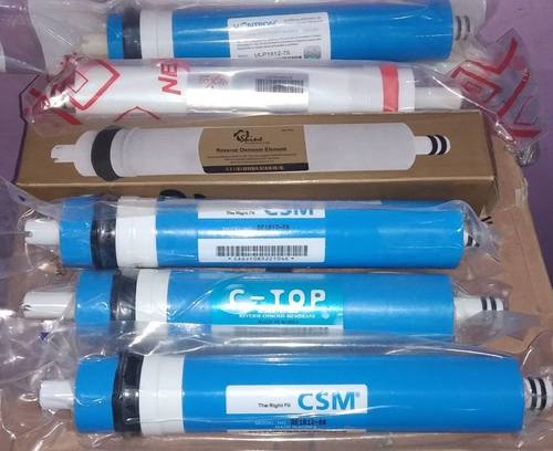 RO Membrane - Polyamide, 8" x 2.5", 20-100 psi Operating Pressure, 4-40°C Operating Temperature, 10-15 GPM Flow Rate, 99.5% Rejection Rate