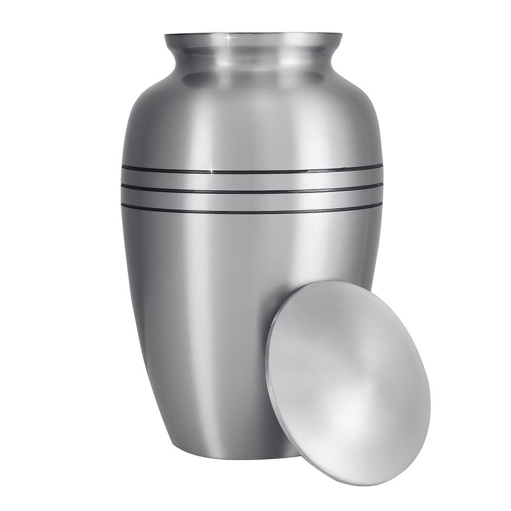 Silver Timeless Pewter Urn