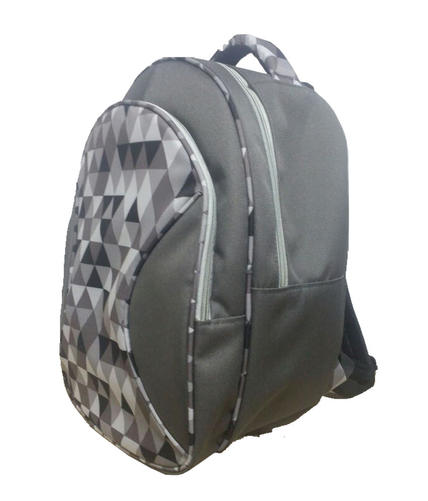 Grey Backpack College Bag