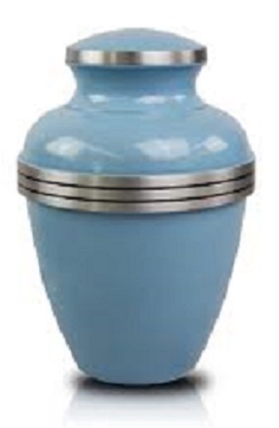 Green New Avalon Urn -Evening Blue