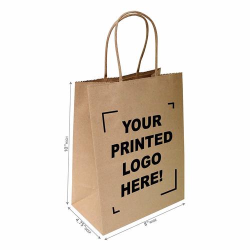 Printed Brown Bags