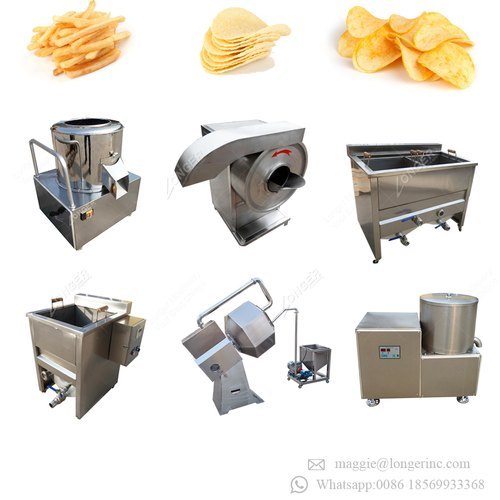 Automatic French Fries Making Machine