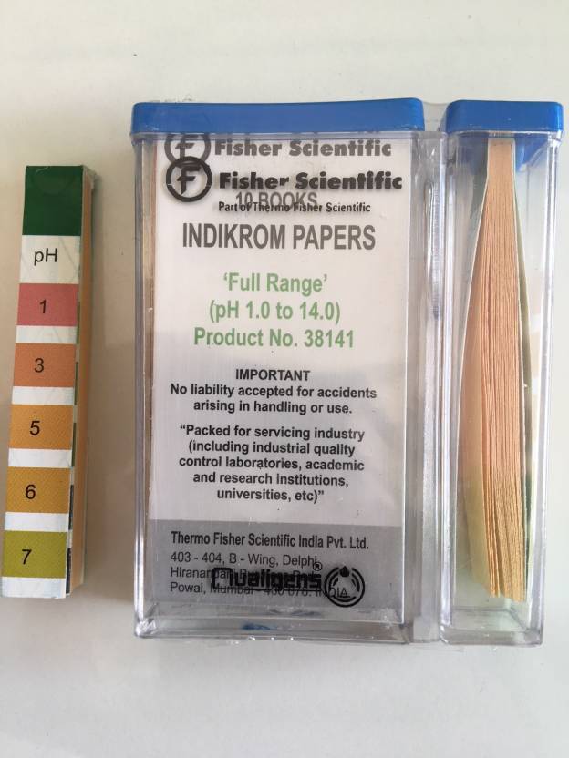 School Lab Chemicals Litmus Paper