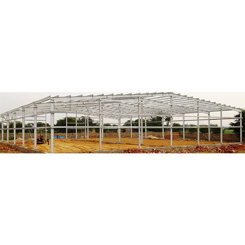 Pre-Engineered Building - Stainless Steel, Panel Build | Easily Assembled, Gable Roof, Single Skin Walls, Galvanized Steel Cladding