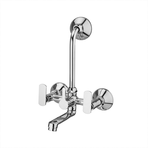 एल बेंड के साथ वॉल मिक्सर