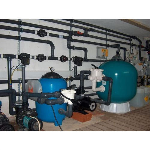 Swimming Pool Filtration Plant - Stainless Steel, 220V to 420V Power Supply, Cylindrical Shape | Durable, Simple Installation, Low Power Consumption