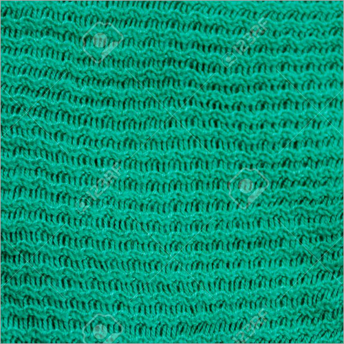 Blue Knitted Cloth Fabric