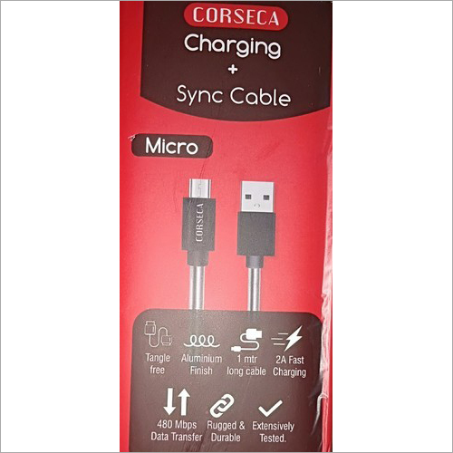 Corseca Micro Usb Cable Body Material: Rubber
