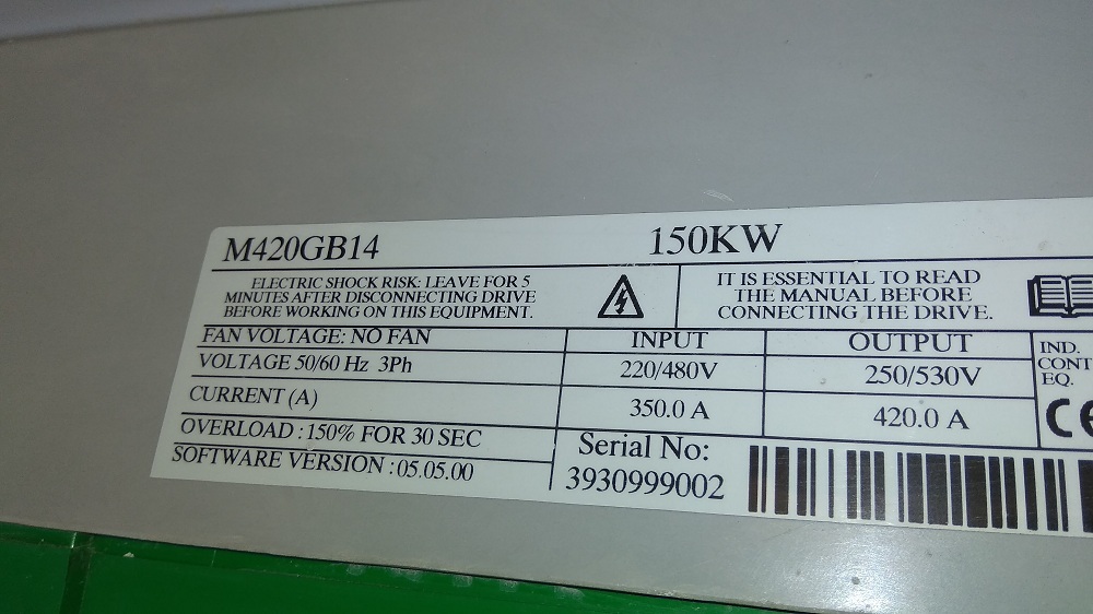 Control Techniques Dc Drive M420gb14