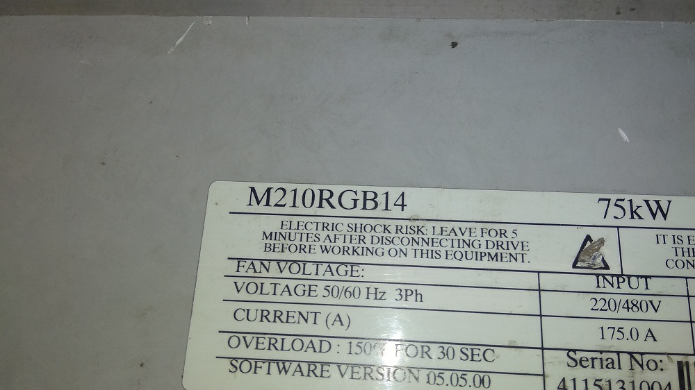 Control Techniques Dc Drive M210rgb14