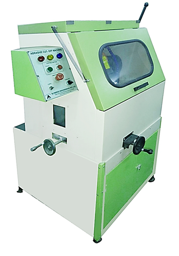 मेटलोग्राफिक नमूना कट ऑफ मशीन आयाम (L* W* H): 500 X 280 X 600 मिलीमीटर (मिमी)