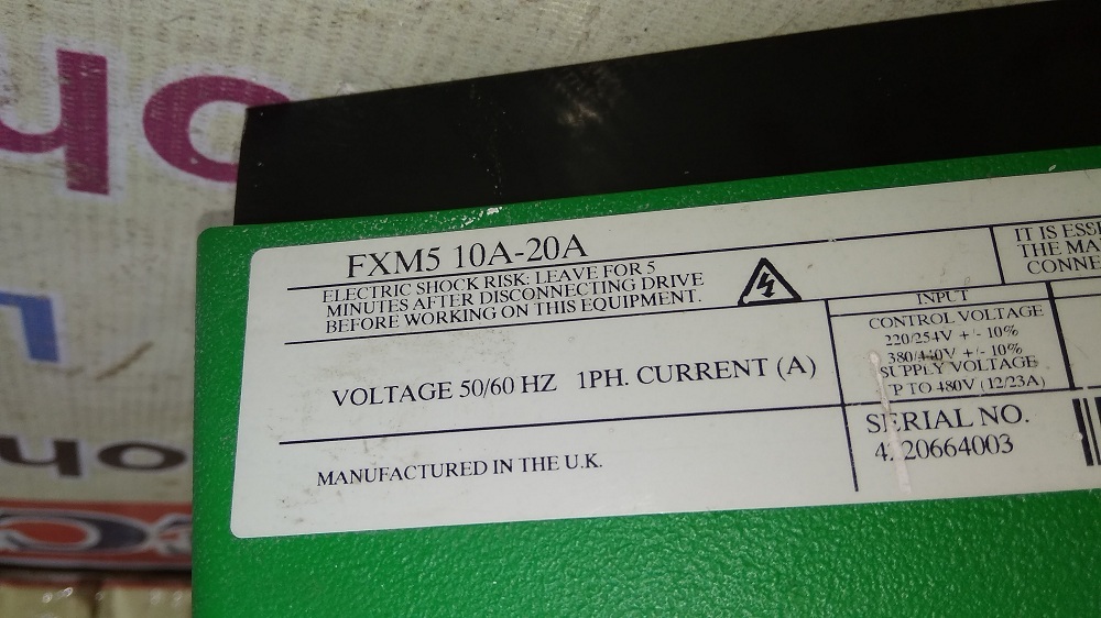 Control Techniques Dc Drive Fxm5 10a-20a